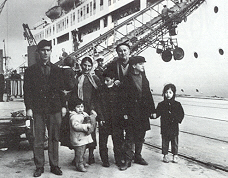 Einwandererfamilie aus Marokko
