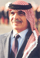 Koenig Hussein von Jordanien
