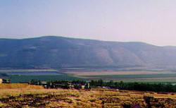 Das Gebirge Gilboa